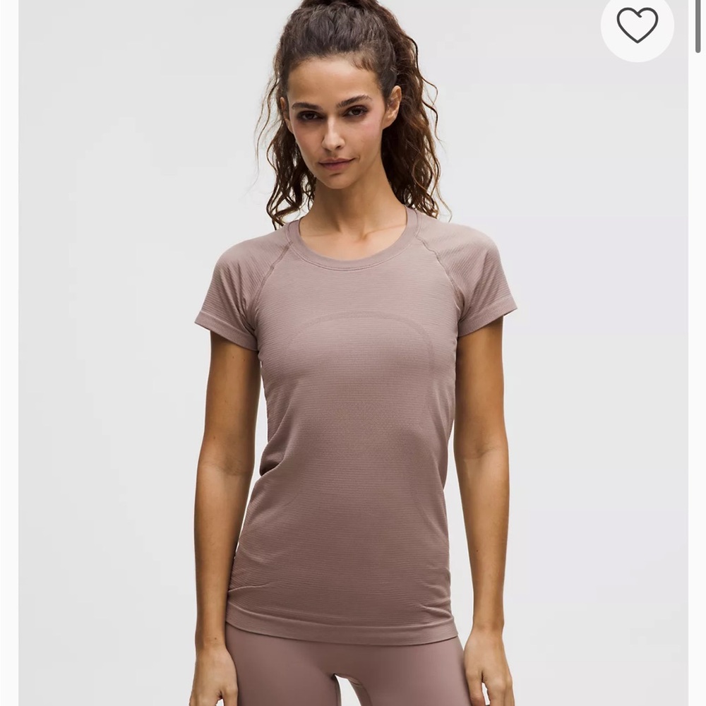 Lululemon Pink Short Sleeve Top